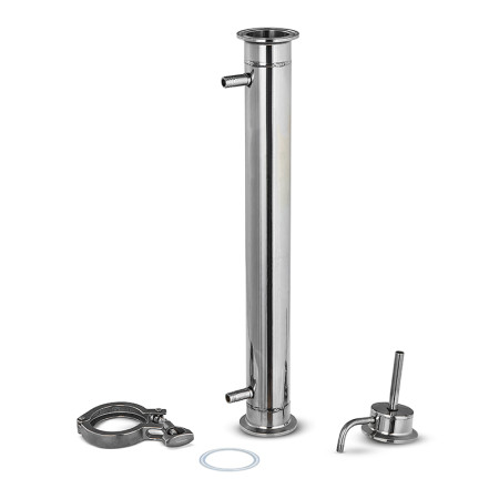 Shell-and-tube cooler "Aroma" with clamp 1,5 inches в Ярославле