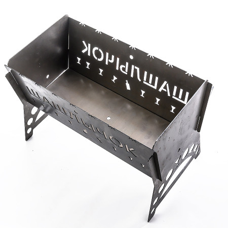 Barbecue collapsible steel "Shashlik" 450*200*250 mm в Ярославле