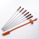 A set of skewers 670*12*3 mm in a leather quiver в Ярославле