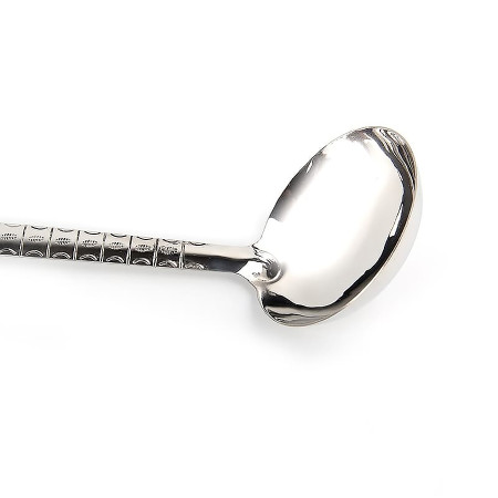 Stainless steel ladle 46,5 cm with wooden handle в Ярославле