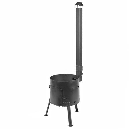 Stove with a diameter of 360 mm with a pipe for a cauldron of 12 liters в Ярославле