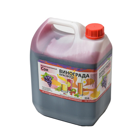 Concentrated juice "Red grapes" 5 kg в Ярославле