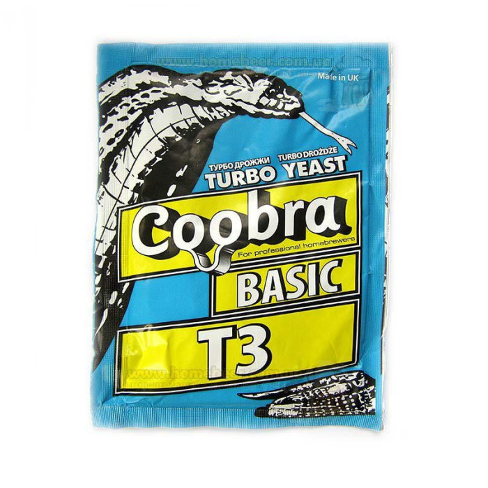 Turbo yeast alcohol "COOBRA" BASIC T3 (90 gr) в Ярославле