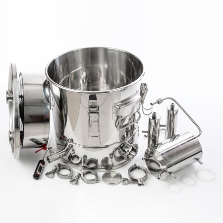 Double distillation apparatus 50/380/t with CLAMP 1,5 inches в Ярославле
