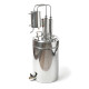 Cheap moonshine still kits "Gorilych" double distillation 20/35/t (with tap) CLAMP 1,5 inches в Ярославле