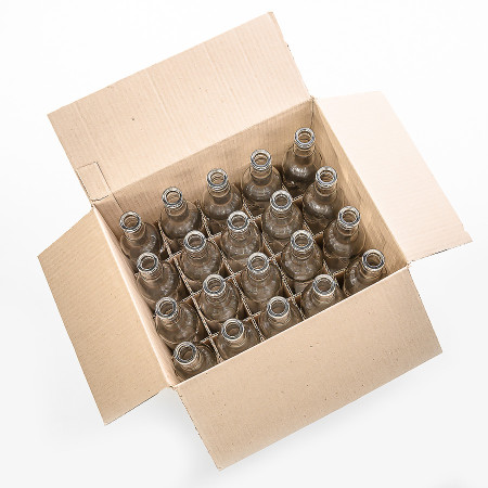 20 bottles of "Guala" 0.5 l without caps in a box в Ярославле
